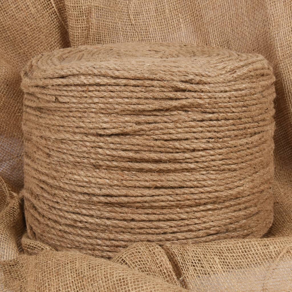 VidaXL Touw 100% jute 8 mm 500 m