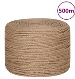 VidaXL Touw 100% jute 8 mm 500 m