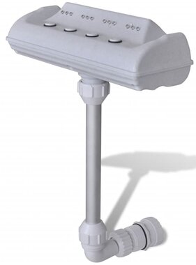 VidaXL Zwembad waterval fontein met LED