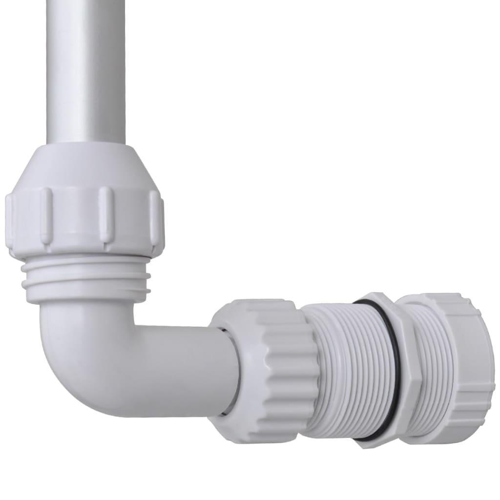 VidaXL Zwembad waterval fontein met LED