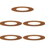 VidaXL Cortenstaal Plantenbak Cortenstaal Middelgroot