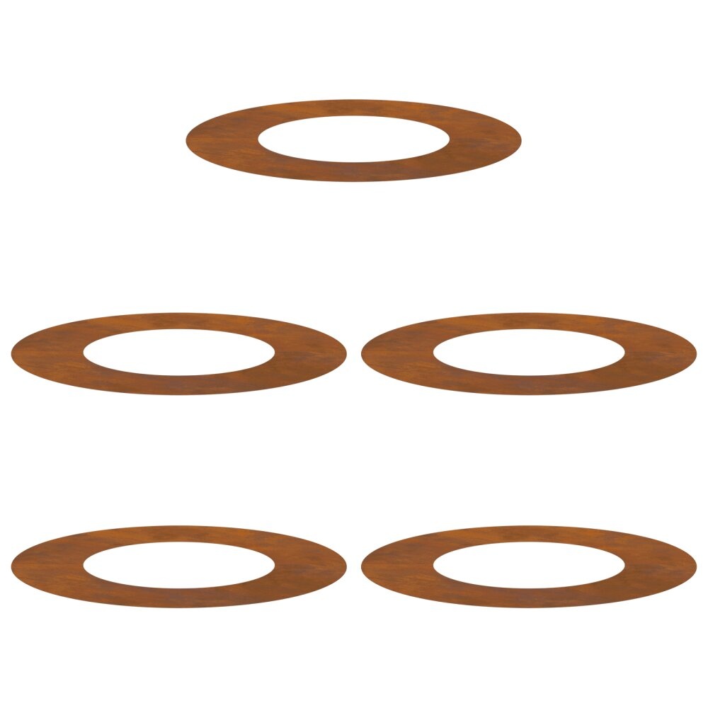 VidaXL Cortenstaal Plantenbak Cortenstaal Middelgroot