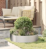 VidaXL Roestvrijstalen Plantenbakken Roestvrijstaal Groot Duurzaam