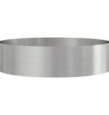 VidaXL Roestvrijstalen Plantenbakken Roestvrijstaal Groot Duurzaam