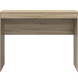 VidaXL Schrijfbureau Sonoma eiken Hout 100 x 40 x 76 cm Eenvoudig