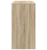 VidaXL Schrijfbureau Sonoma eiken Hout 100 x 40 x 76 cm Eenvoudig