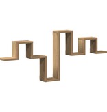 VidaXL Wandplank Artisan Eiken 104,5x10x43 cm Hout samengesteld