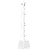 VidaXL Vanity Mirror met LED-verlichting Wit 70x50x18 cm