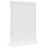 VidaXL Vanity Mirror met LED-verlichting Wit 70x50x18 cm