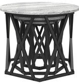 VidaXL 3-delige Bijzettafelset bewerkt hout grijs sonoma eikenkleurig