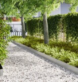 VidaXL Gazonranden 10 st 100x0,5x20 cm gegalvaniseerd staal