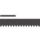 VidaXL Gazonranden 20 st 100x0,5x20 cm staal zwart