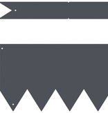 VidaXL Gazonranden 10 st 100x0,5x15 cm staal anatraciet