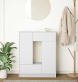 VidaXL Dressoir met lades en deuren 73x31x90 cm wit