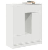 VidaXL Dressoir met lades en deuren 73x31x90 cm wit