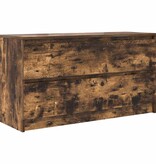 VidaXL Tv-meubel 100x35x54 cm bewerkt hout gerookt eikenkleurig