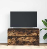 VidaXL Tv-meubel 100x35x54 cm bewerkt hout gerookt eikenkleurig