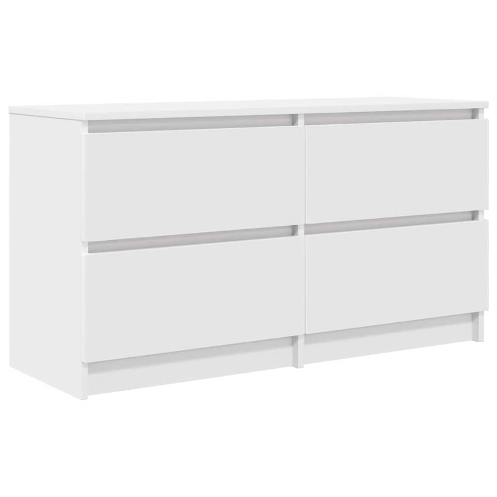 VidaXL Tv-meubel 100x35x54 cm bewerkt hout wit