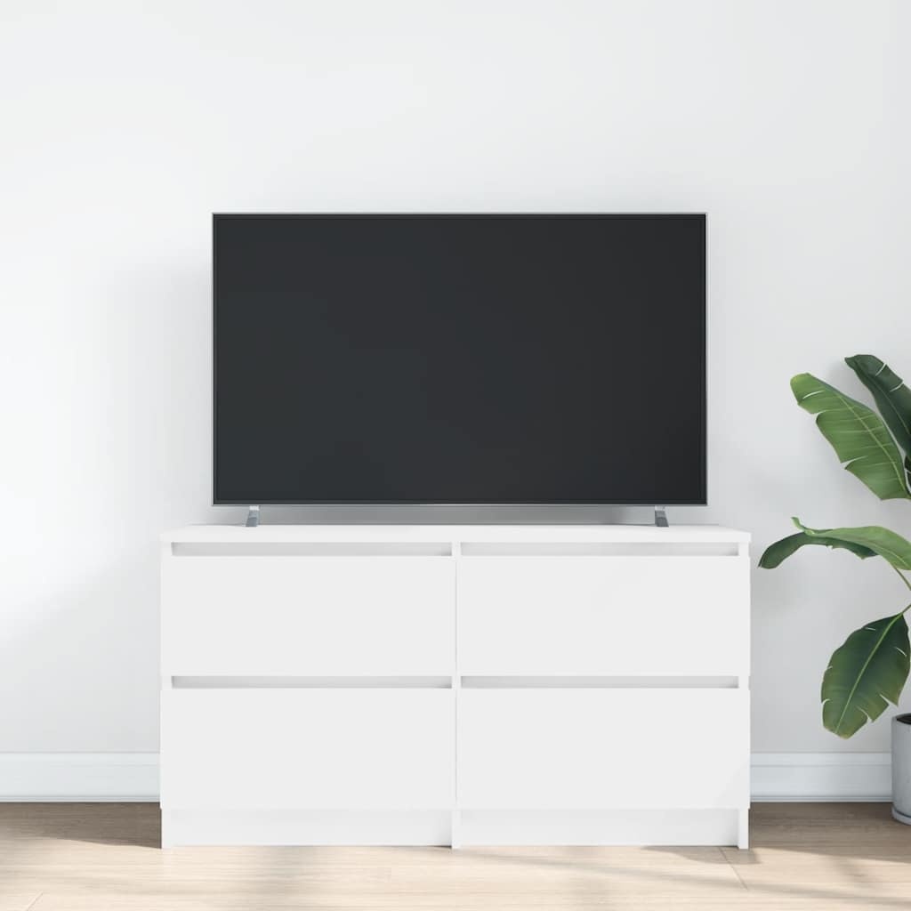VidaXL Tv-meubel 100x35x54 cm bewerkt hout wit