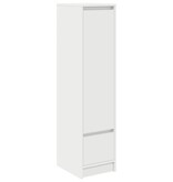 VidaXL Highboard 29,5x34x119,5 cm spaanplaat wit