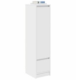 VidaXL Highboard 29,5x34x119,5 cm spaanplaat wit