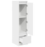 VidaXL Highboard 29,5x34x119,5 cm spaanplaat wit