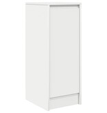 VidaXL Dressoir 29,5x34x76 cm spaanplaat wit