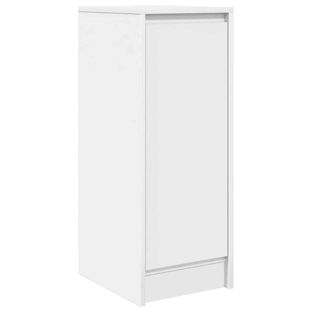 VidaXL Dressoir 29,5x34x76 cm spaanplaat wit