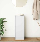 VidaXL Dressoir 29,5x34x76 cm spaanplaat wit