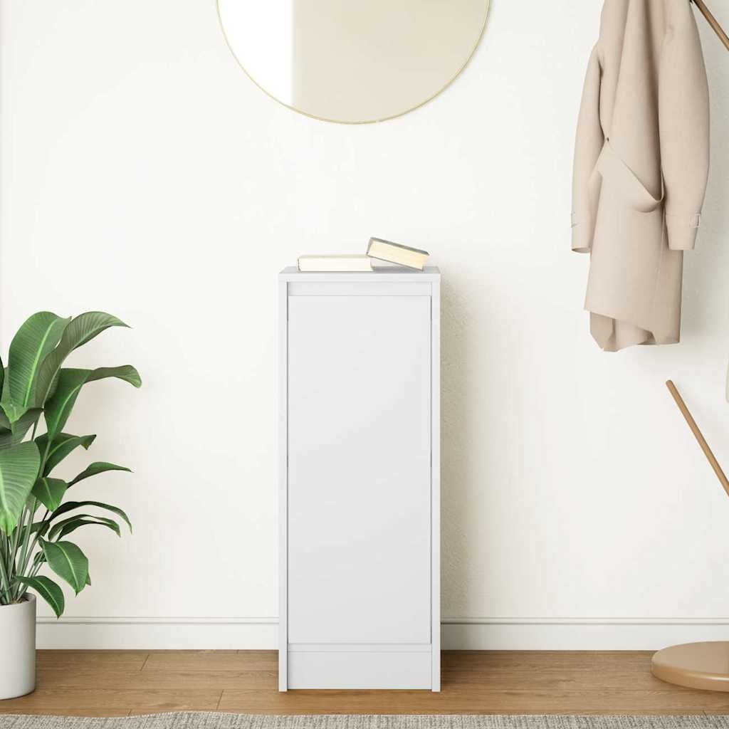 VidaXL Dressoir 29,5x34x76 cm spaanplaat wit
