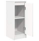 VidaXL Dressoir 29,5x34x76 cm spaanplaat wit