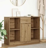 VidaXL Dressoir lade 101x35x76 cm spaanplaat artisanaal eikenkleurig