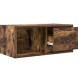 VidaXL TV-meubel 60x31x25,5 cm bewerkt hout gerookt eikenkleurig