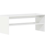 VidaXL Tv-meubel 100x40x40 cm bewerkt hout hoogglans wit
