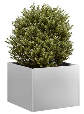 VidaXL Plantenbak 40x40x30 cm gegalvaniseerd staal