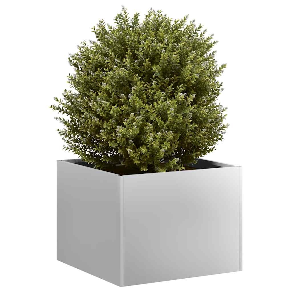 VidaXL Plantenbak 40x40x30 cm gegalvaniseerd staal