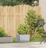 VidaXL Plantenbak 40x40x30 cm gegalvaniseerd staal