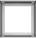 VidaXL Plantenbak 40x40x30 cm gegalvaniseerd staal