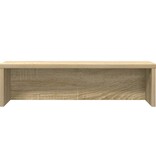 VidaXL Keukenrekken stapelbaar 2 st 60x15x16 cm sonoma eikenkleurig