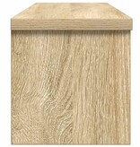 VidaXL Keukenrekken stapelbaar 2 st 60x15x16 cm sonoma eikenkleurig