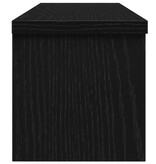 VidaXL Keukenrekken stapelbaar 2 st 60x15x16 cm zwart