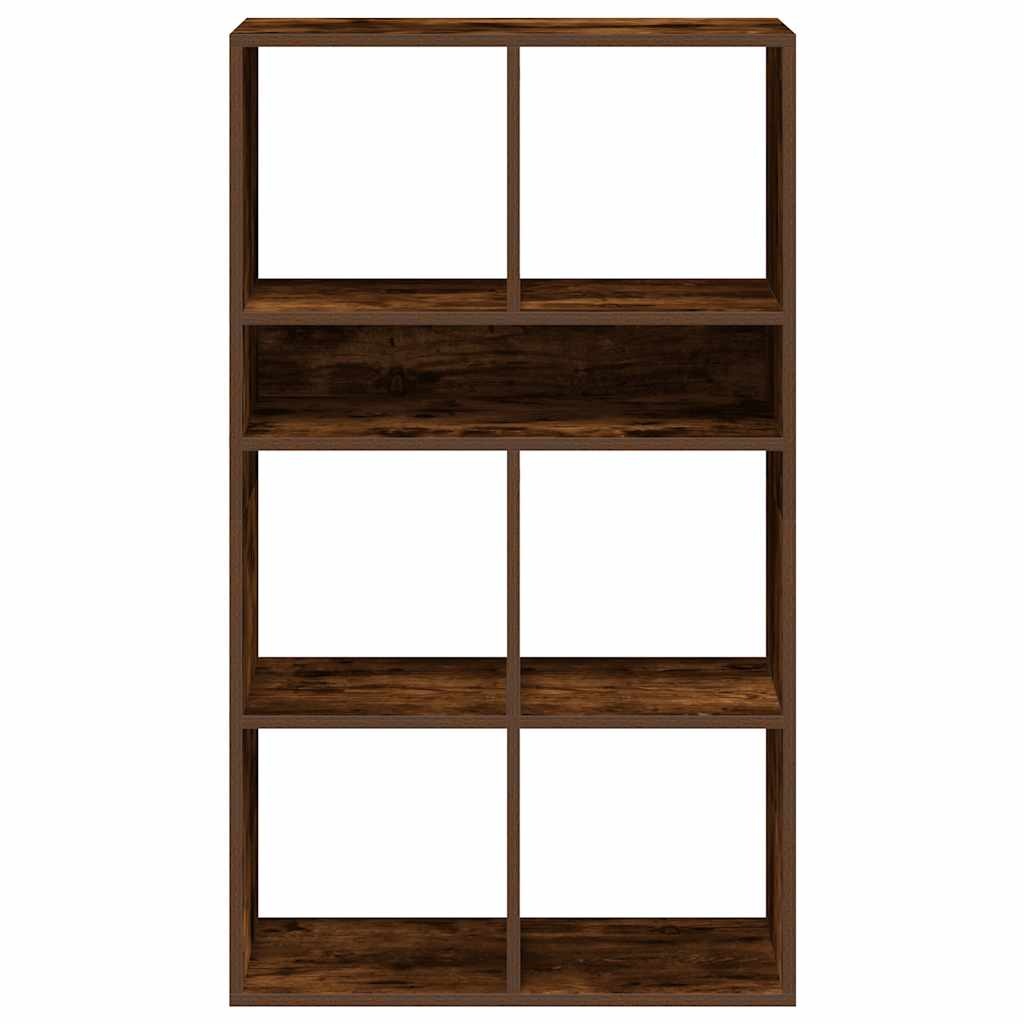 VidaXL Boekenkast 66x31x112 cm bewerkt hout gerookt eikenkleurig