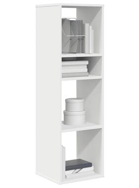 VidaXL Boekenkast 34x31x112 cm bewerkt hout wit