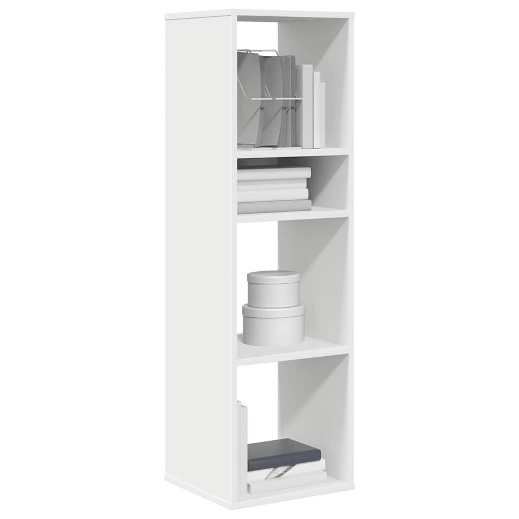 VidaXL Boekenkast 34x31x112 cm bewerkt hout wit