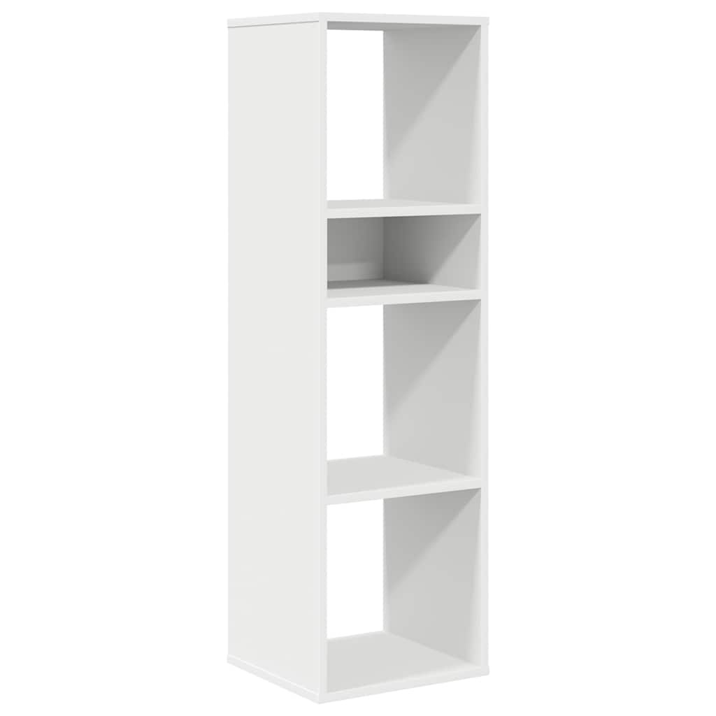 VidaXL Boekenkast 34x31x112 cm bewerkt hout wit