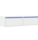 VidaXL Tv-meubel met LED-verlichting 100X35,5x25 cm wit