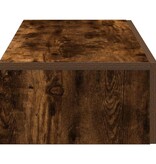 VidaXL Wandschap met lades 80x33x17 cm bewerkt hout gerookt eikenkleur