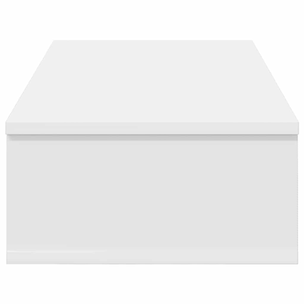 VidaXL Wandschap met lades 80x31x17 cm bewerkt hout wit