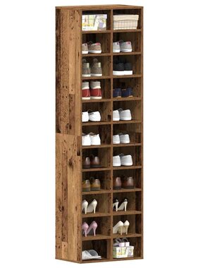 VidaXL Schoenenkast 54x34x183 cm spaanplaat oud hout