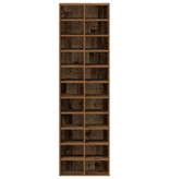 VidaXL Schoenenkast 54x34x183 cm spaanplaat oud hout